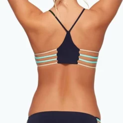 L Space Oasis Full Cut Bottom In Midnight Blue CBOAF17-MDB