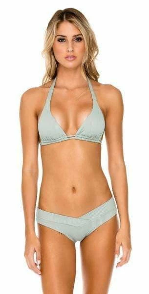 Luli Fama Orillas Del Mar Crossover Bikini Bottom In Green 5 Luli Fama Orillas Del Mar Crossover Bikini Bottom In Green – Bild 3