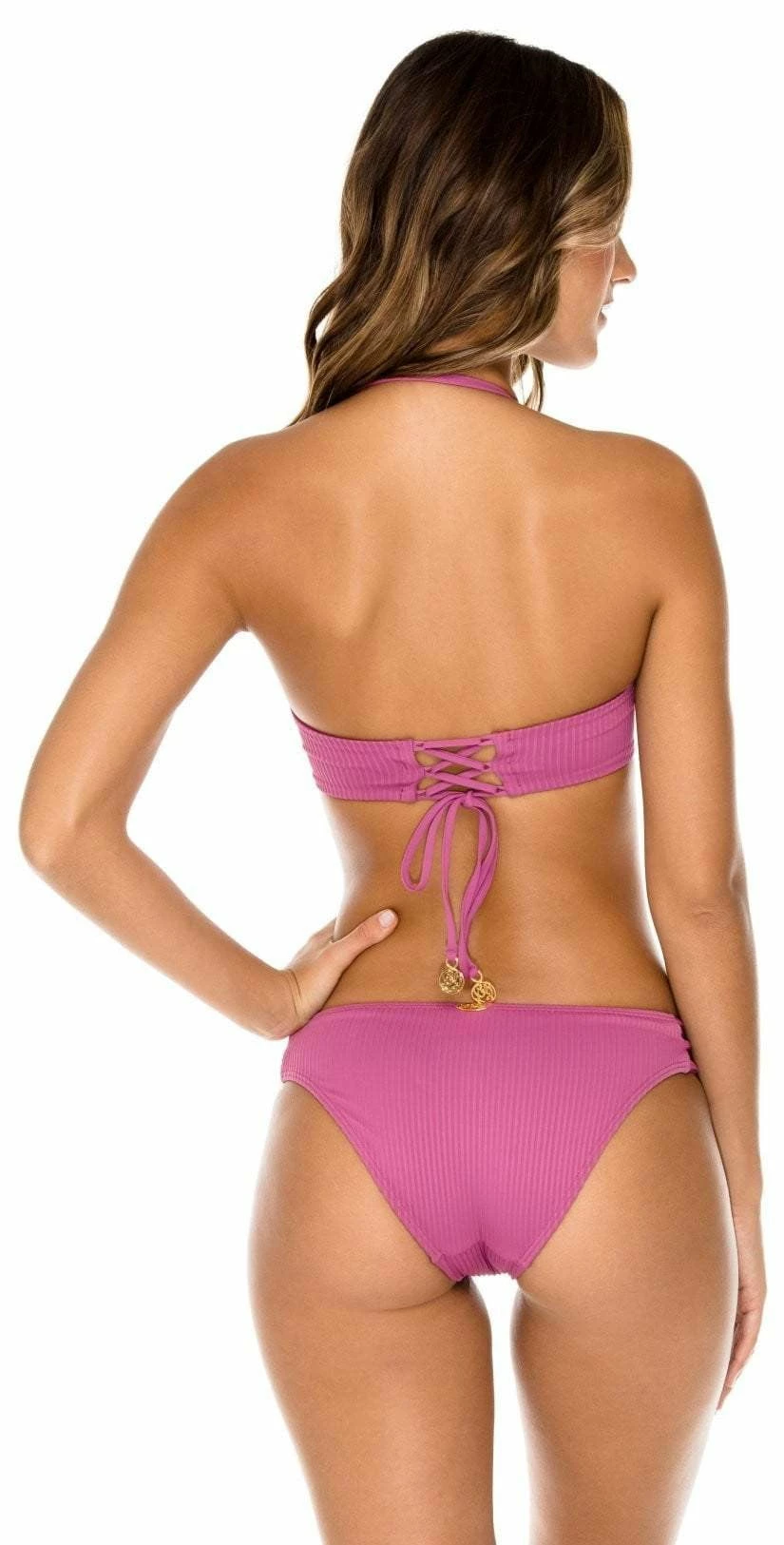 Luli Fama Orillas Del Mar Underwire Bandeau Bikini Top In Purple 4 Luli Fama Orillas Del Mar Underwire Bandeau Bikini Top In Purple – Bild 2