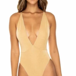 Luli Fama Costa Del Luz Reversible Deep V-Neck One Piece -Sunflair Verkäufe L573 791 111 s1