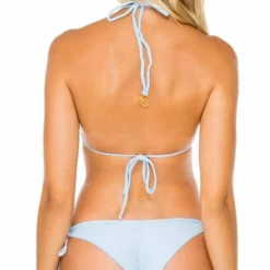 Luli Fama Plaza Espana Tie Side Brazilian Bikini Bottom