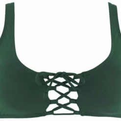 L Space Romi Bikini Top In Emerald -Sunflair Verkäufe LSROT17 EMD