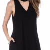 La Blanca Undercover Mock Neck Swing Dress In Black LA8LP31-BLK 1 La Blanca Undercover Mock Neck Swing Dress In Black LA8LP31-BLK -Sunflair Verkäufe La Blanca la8lp31 undercover blk a