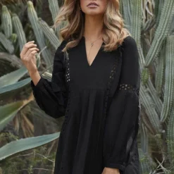 PQ Swim Midnight Leigh Tunic