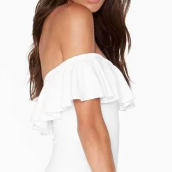 L Space Kimora One Piece In White MTKMM18-WHT -Sunflair Verkäufe MTKMM18 WHT 2