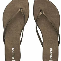 PilyQ Solid Bronze Sandals FFC001-BRNZ