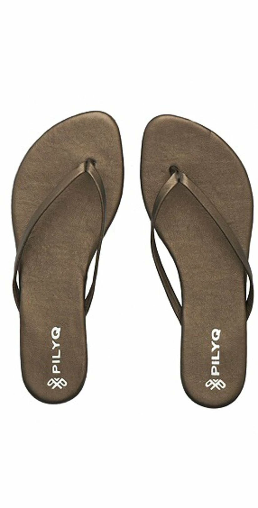 PilyQ Solid Bronze Sandals FFC001-BRNZ 3 PilyQ Solid Bronze Sandals FFC001-BRNZ