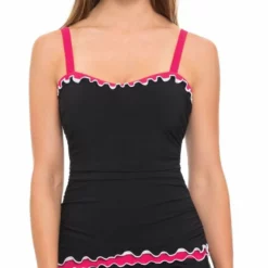 Profile By Gottex Coquette Underwire Tankini Top E852-1D18-001/E852-1E18-001