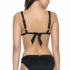 PilyQ Black Pearl Basic Full Bikini Bottom -Sunflair Verkäufe R20 STUDO BACK BLP 368R BLP 203F