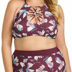 Raisins Curve Cala High Neck Top Y840926 -Sunflair Verkäufe Raisins Curve domingo Bikini Front Y840954