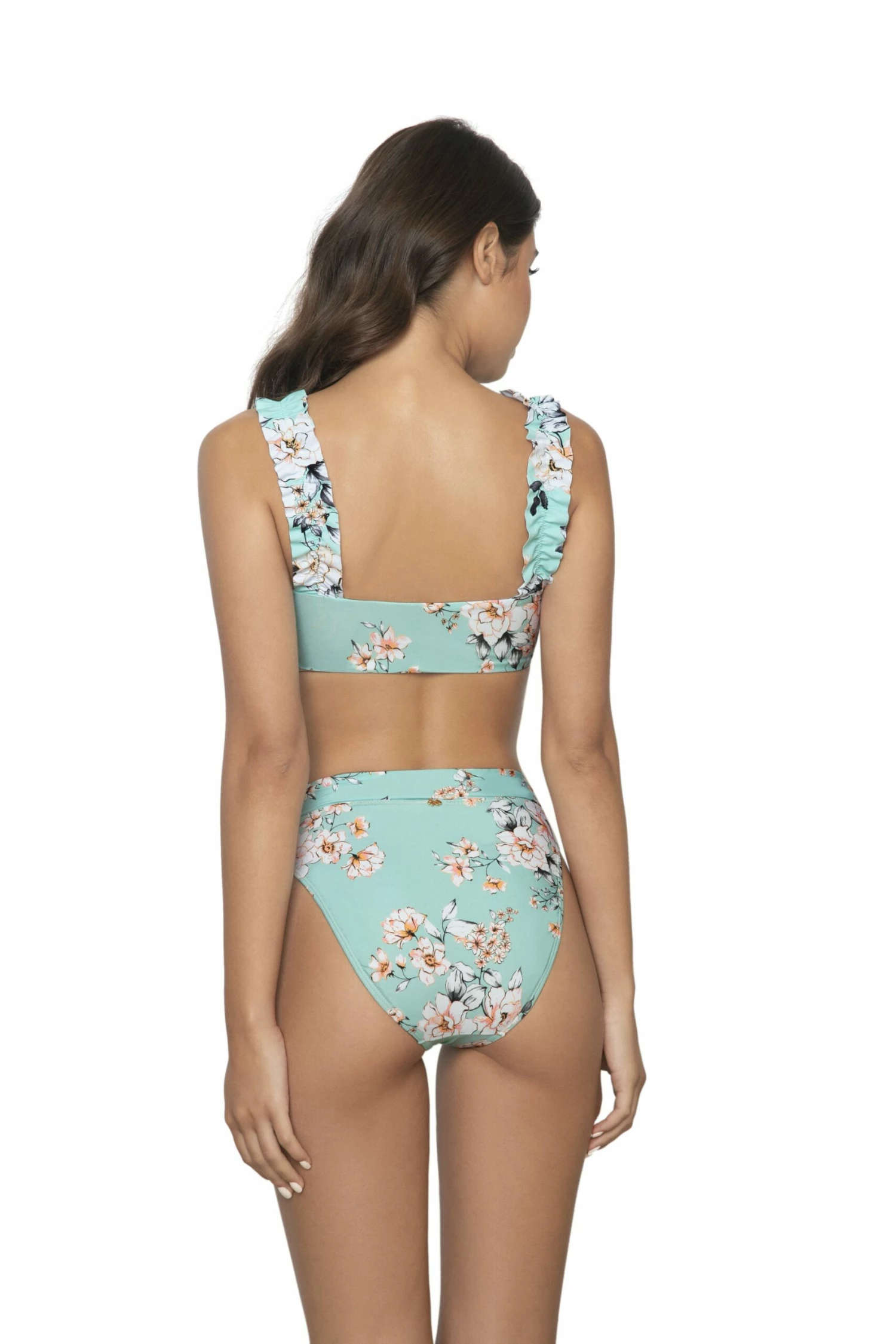 PQ Swim Posies Ruffle V Neck Bikini Top 5 PQ Swim Posies Ruffle V Neck Bikini Top – Bild 3