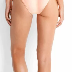 Seafolly Havana Tie Side Bottom In Peach 40342-074-PCH