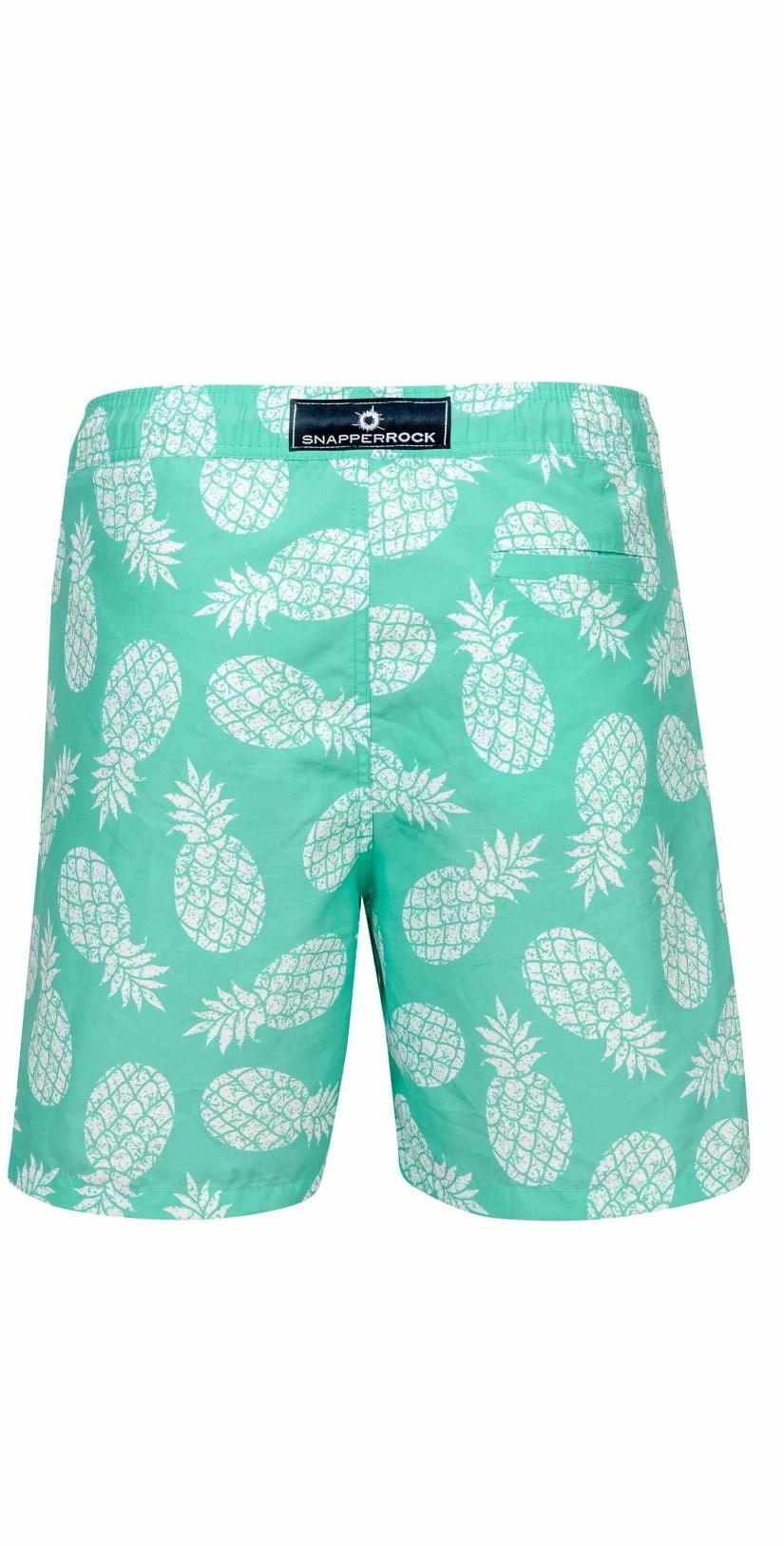 Snapperrock Boy's Mint Pineapple Board Short B90034P 4 Snapperrock Boy's Mint Pineapple Board Short B90034P – Bild 2