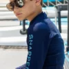 Snapperrock Boy's Arm Band Long Sleeve Rashguard Top In Navy B20053L 1 Snapperrock Boy's Arm Band Long Sleeve Rashguard Top In Navy B20053L -Sunflair Verkäufe Snapperrock Swimwear boys long sleeve navy rashguard