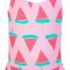 Snapperrock Little Girl's Skirted Watermelon Swimsuit G13049 1 Snapperrock Little Girl's Skirted Watermelon Swimsuit G13049 -Sunflair Verkäufe Snapperrock Watermelon Skirted Swimsuit G13049