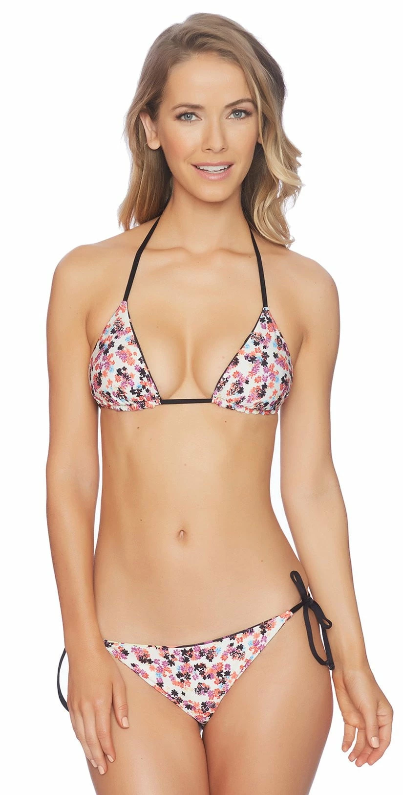 Splendid Electric Bloom Reversible Halter Top SP52128-MLT 5 Splendid Electric Bloom Reversible Halter Top SP52128-MLT – Bild 3