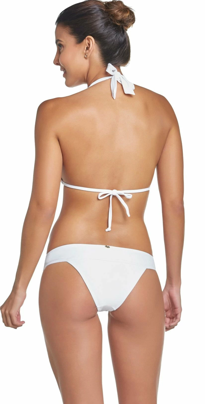 PQ Swim Water Lily Lace Halter Bikini Top In White 5 PQ Swim Water Lily Lace Halter Bikini Top In White – Bild 3