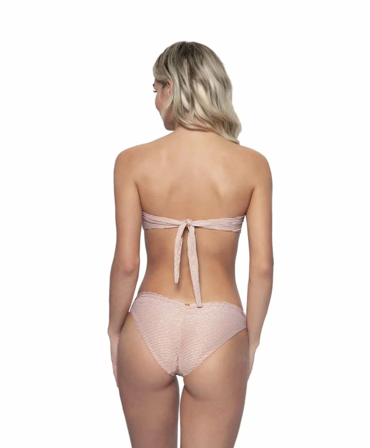 PQ Swim Aperol Stripe V Bandeau 4 PQ Swim Aperol Stripe V Bandeau – Bild 2