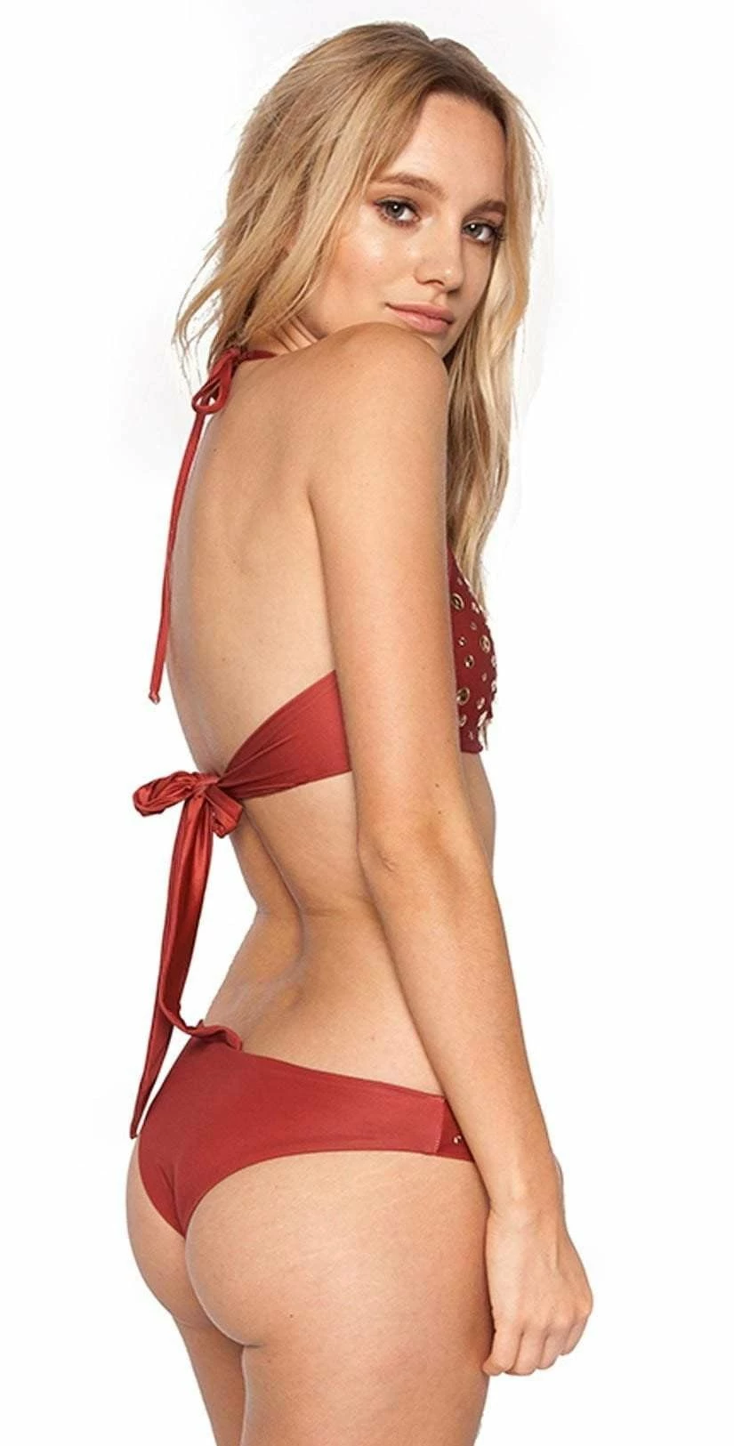 Beach Riot Alexandra Studded Bottom In Sienna ASIEBB-SIE 3 Beach Riot Alexandra Studded Bottom In Sienna ASIEBB-SIE