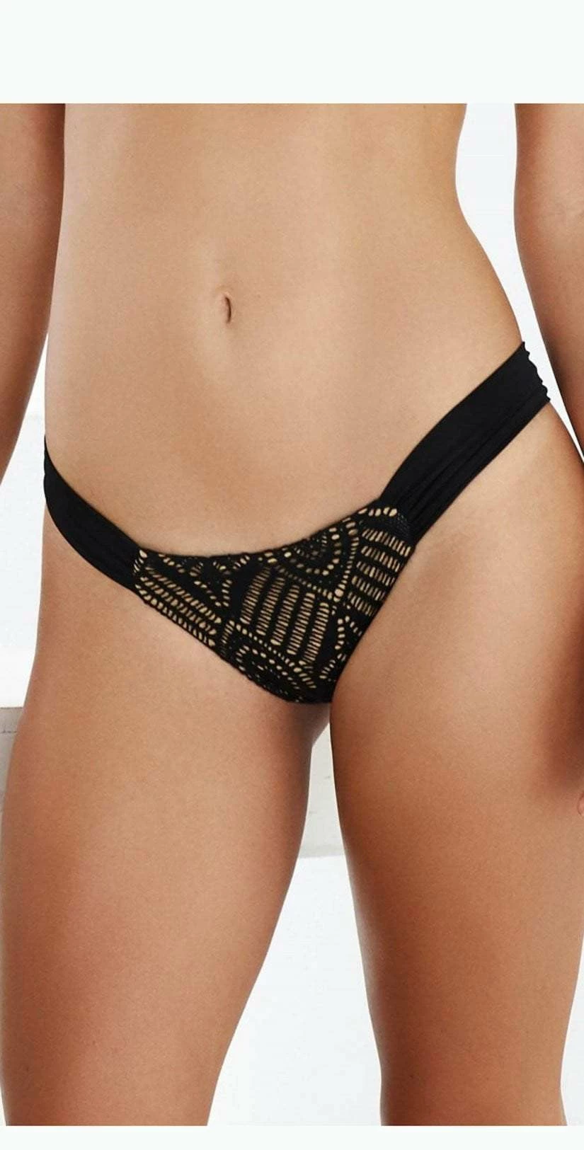 Beach Bunny Love Me Like You Do Sweetheart Bottom In Black B17113B5-BLCK 4 Beach Bunny Love Me Like You Do Sweetheart Bottom In Black B17113B5-BLCK – Bild 2