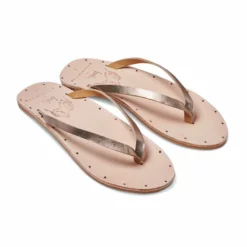 Vitamin A Beek Seabird Sandals In Bronze SEA-BZVA