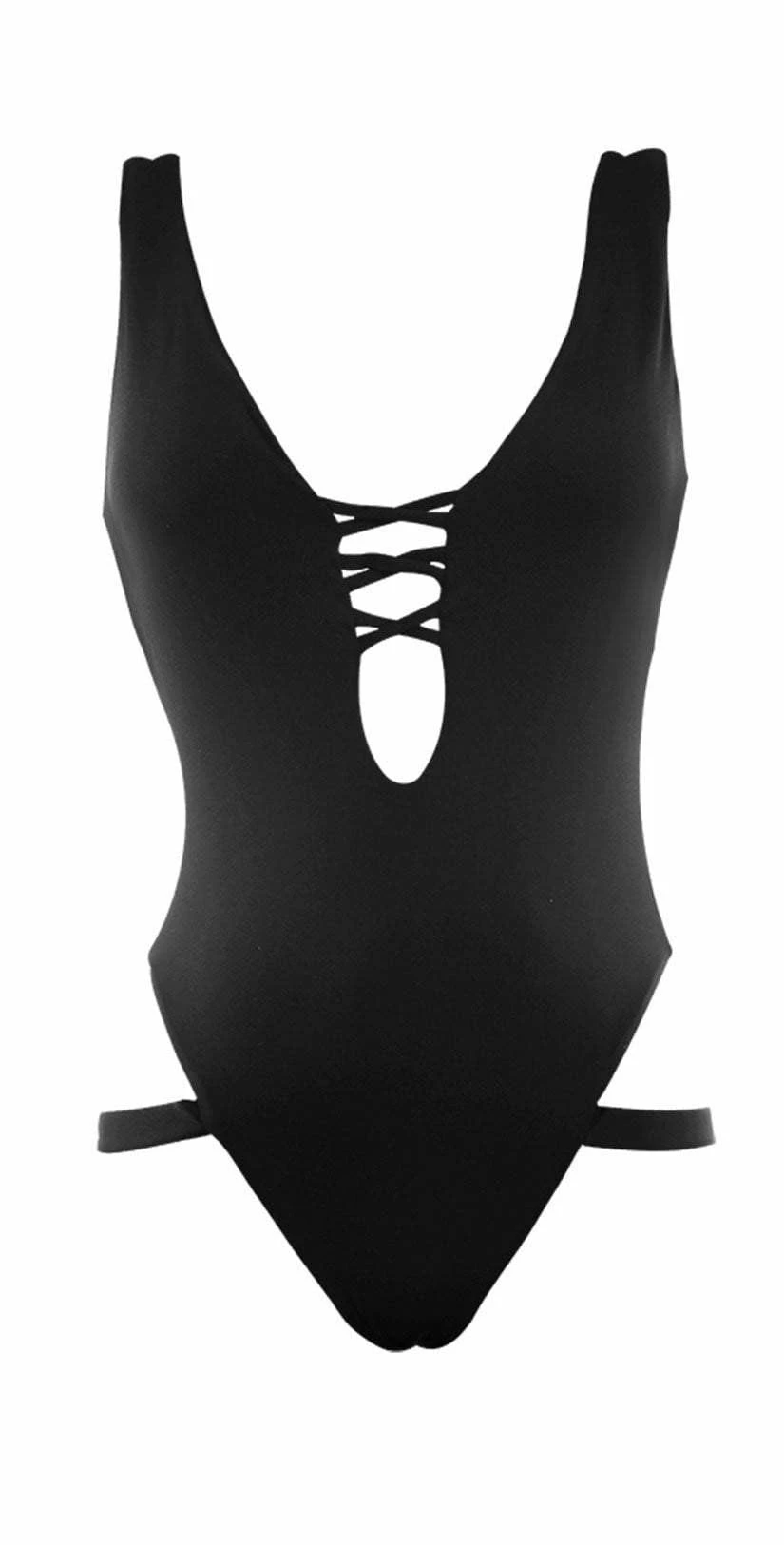 Boamar Caviar One Piece In Black FPC005-BLK 5 Boamar Caviar One Piece In Black FPC005-BLK – Bild 3