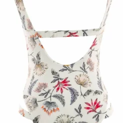 Boamar Iris One Piece In Pink Floral FPC003-FLPNK -Sunflair Verkäufe boamr 2018 IRIS ONE PIECE BACK REVERSIBLE OFF WHITE LINE SHEET