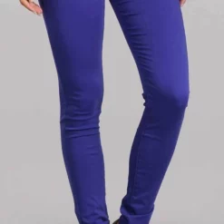 Celebrity Pink Skinny Mid Rise Pant In Spectrum Blue CJ21038Z35