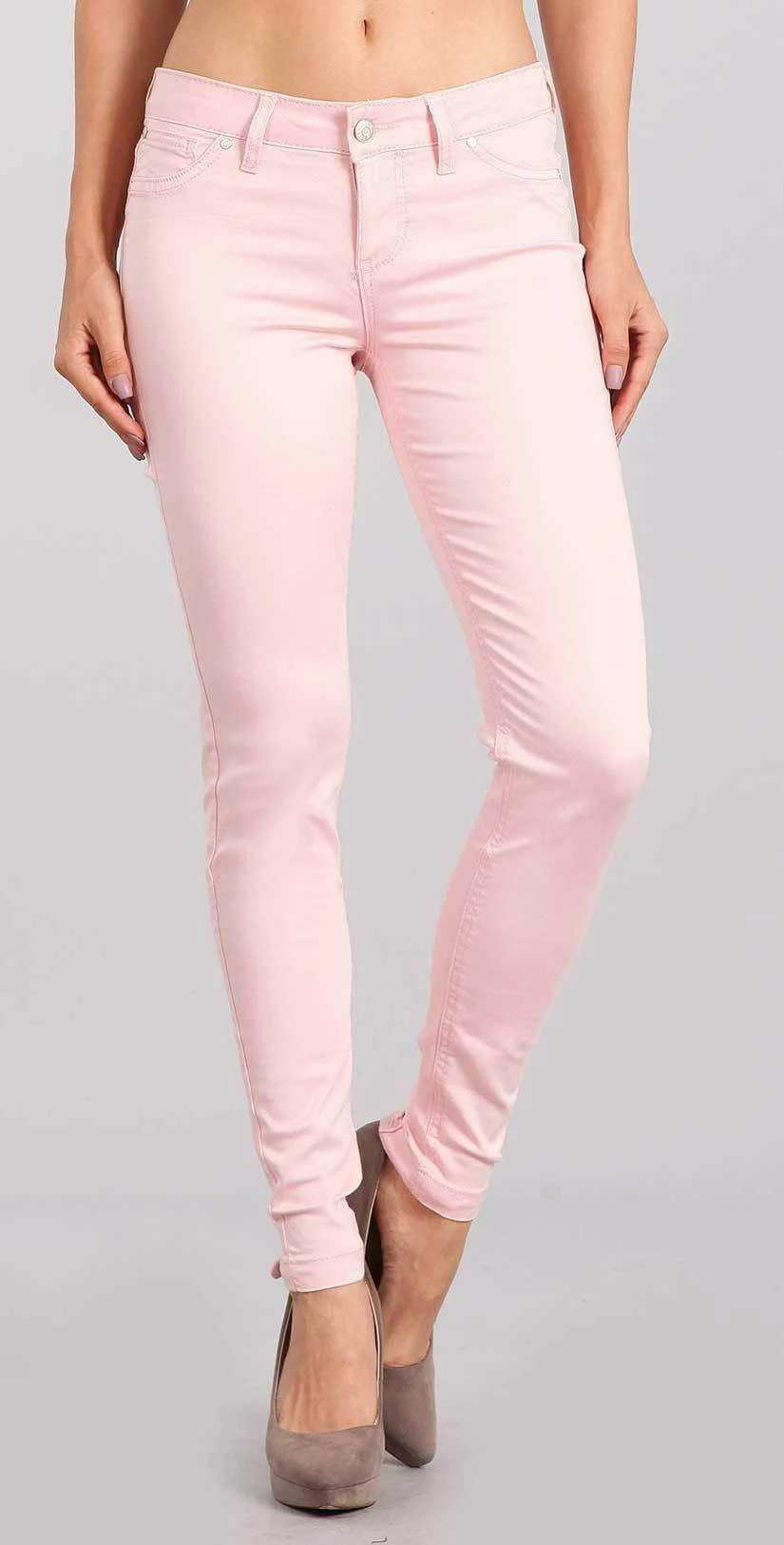 Celebrity Pink Skinny Mid Rise Ankle Pant In Lavish Pink CJ2220551Z35 3 Celebrity Pink Skinny Mid Rise Ankle Pant In Lavish Pink CJ2220551Z35