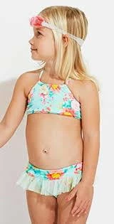 Seafolly Spring Bloom Little Girl's Tankini 26111T 3 Seafolly Spring Bloom Little Girl's Tankini 26111T