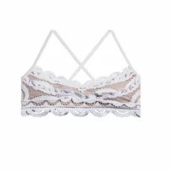 PQ Swim Water Lily Lace Bralette Top In White 15 PQ Swim Water Lily Lace Bralette Top In White -Sunflair Verkäufe front topWAT 131B WAT 251F