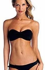 Vitamin A EcoLux Bikini Bottom In Black 49B ECB
