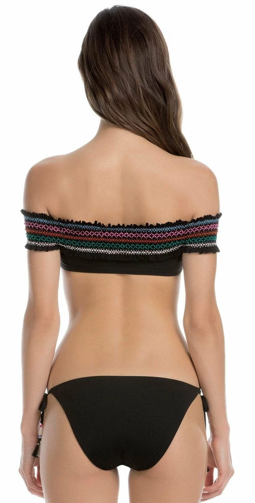 Isabella Rose Crystal Cove Off The Shoulder Top 4913684-BLK 4 Isabella Rose Crystal Cove Off The Shoulder Top 4913684-BLK – Bild 2