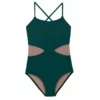 Amanda Stanton X PQ Girl's Fern Cutout One Piece 1 Amanda Stanton X PQ Girl's Fern Cutout One Piece -Sunflair Verkäufe kidsas