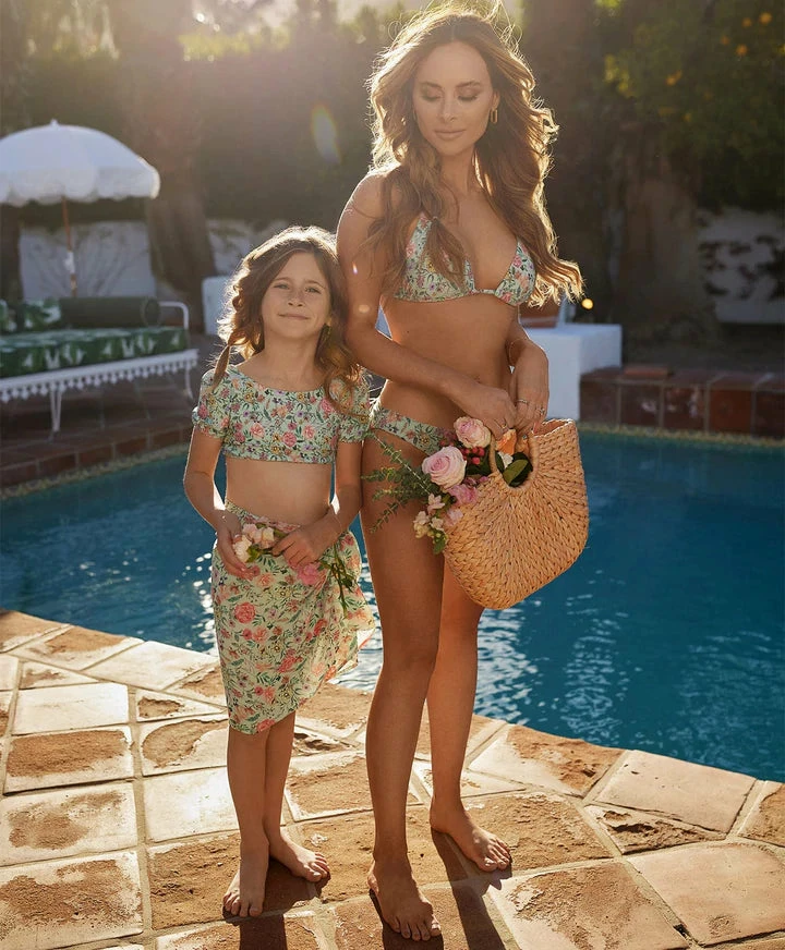 Amanda Stanton X PQ Girl's Sprout Little Tassel Sarong 4 Amanda Stanton X PQ Girl's Sprout Little Tassel Sarong – Bild 2