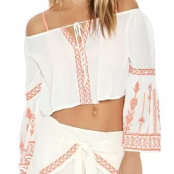 L Space Crawford Top In Ivory CAWTP18-IVO