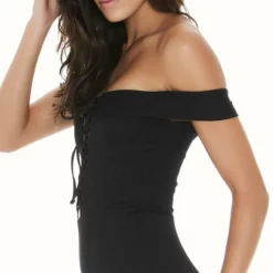 L Space Anja One Piece In Black RHAJMC18-BLK 9 L Space Anja One Piece In Black RHAJMC18-BLK -Sunflair Verkäufe l spaceRHAJMC18 BLK 2