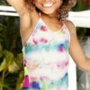 Little Peixoto Girls Zoe One Piece In Sunrise Tie Dye 51806-P62 -Sunflair Verkäufe little peixoto606 069 little peixoto zoe thumbnail