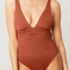L Space Sydney One Piece In Tobacco 2 L Space Sydney One Piece In Tobacco -Sunflair Verkäufe lssymc20tob
