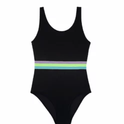 PQ Swim Girls Midnight Elastic One Piece