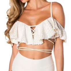 Montce Palmilla Blanco La Caletta Top In Ivory