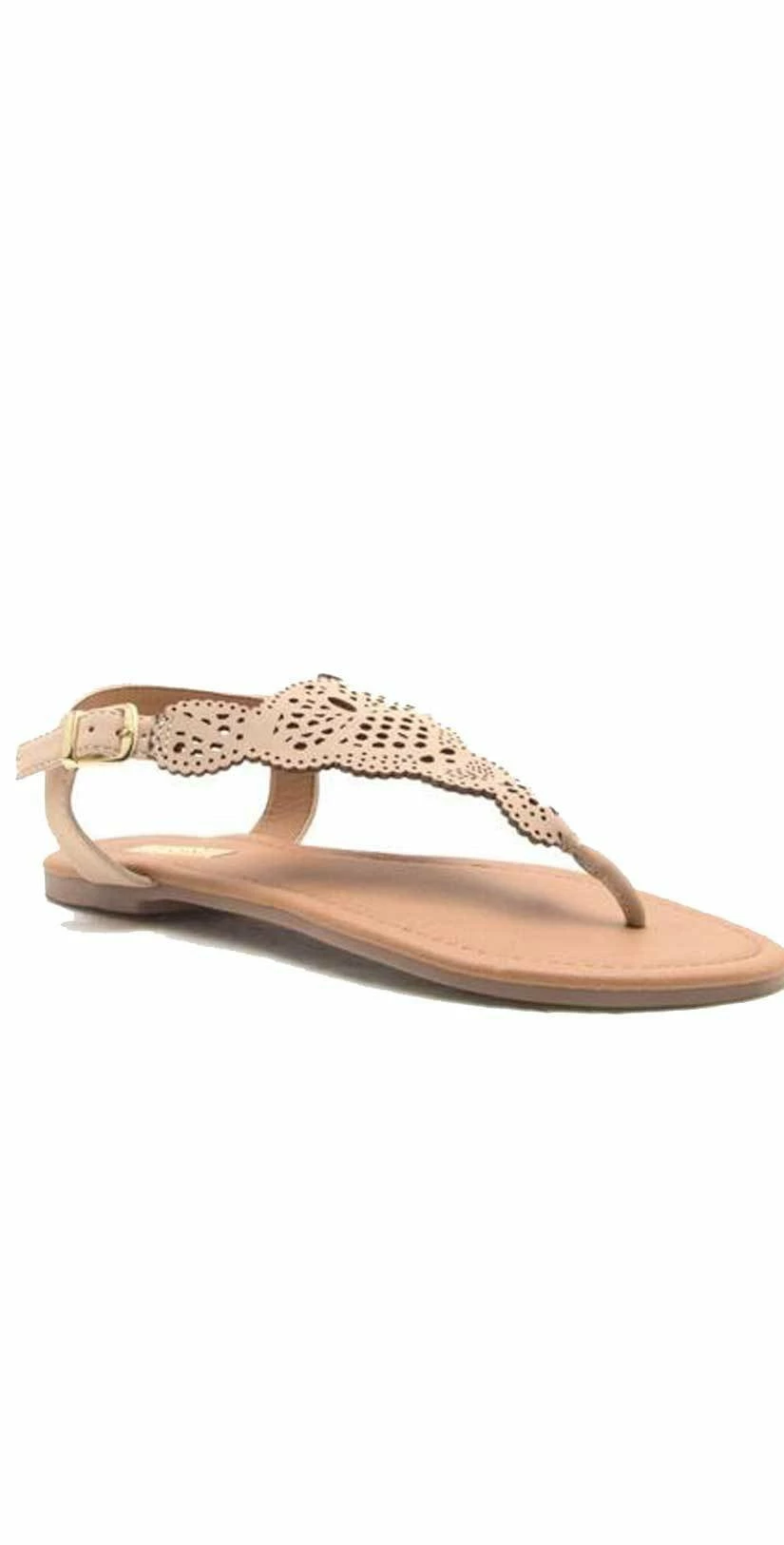 Qupid Shoes Archer Cut Out Sandal In Nude ARCHER-207X NUDE 5 Qupid Shoes Archer Cut Out Sandal In Nude ARCHER-207X NUDE – Bild 3
