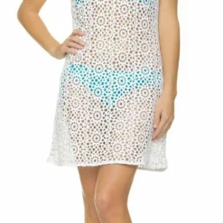 Helen Jon Sleeveless Dress In White HJ10-0732 WTS