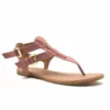 Qupid Shoes Archer Gladiator Thong Sandal In Mauve ARCHER-245 MAUVE -Sunflair Verkäufe qupid 2018ARCHER 245 MAUVE SUEDE PU 1 grande efad1825 d307 4594 b243 e3f4a2f16501