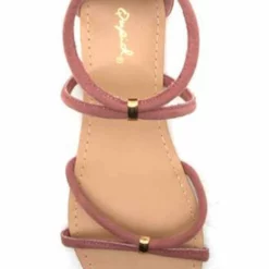 Qupid Shoes Archer Banded Sandal ARCHER-391 MAUVE -Sunflair Verkäufe qupid shoes in mauve 2018ARCHER 391 MAUVE STR SUEDE PU 4 grande 2d17b262 a274 4e17 a658 62239a184401