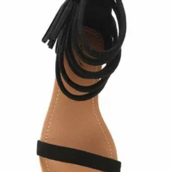 Qupid Shoes Archer Sandal In Black ARCHER-166 Black -Sunflair Verkäufe qupidshoes 2018ARCHER 166 BLK 4 grande dcad8e1b 79f1 41f8 9dd7 7045521f0031