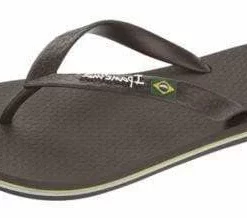 IPanema Men's Flag II Flip Flop In Brown 20834-BRN