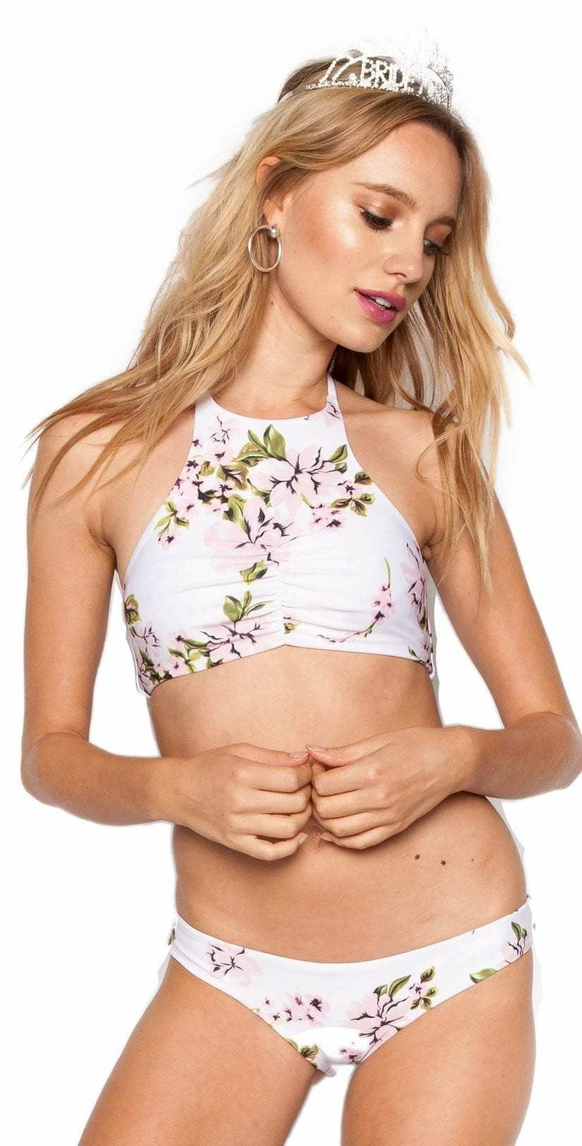 Beach Riot Greece High Neck Bikini Top 3 Beach Riot Greece High Neck Bikini Top