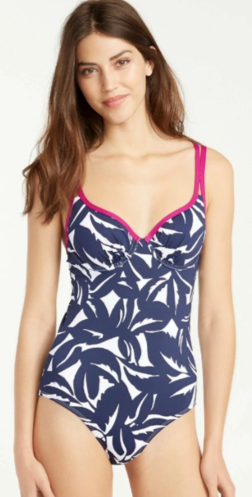 Tommy Bahama Graphic Jungle V Neck One Piece Swimsuit TSW31312P-15096MW 3 Tommy Bahama Graphic Jungle V Neck One Piece Swimsuit TSW31312P-15096MW