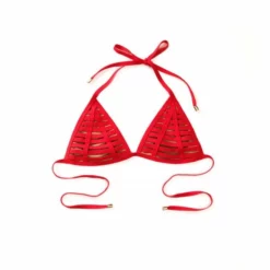 Beach Bunny Hard Summer Triangle Bikini Top In Red 7 Beach Bunny Hard Summer Triangle Bikini Top In Red -Sunflair Verkäufe top onlyb16104t1b2 hard summer red prod 8 1